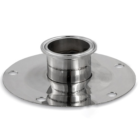 Cube cover with 110 mm neck with CLAMP 2 inches в Новокузнецке