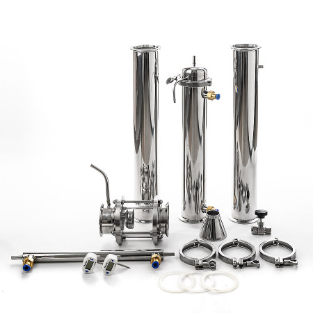 Distillation column element with CLAMP 3 inches в Новокузнецке