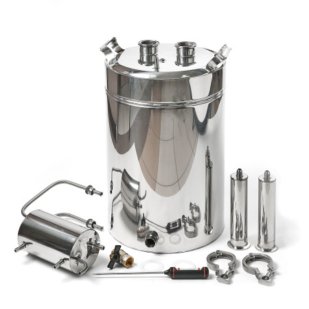 Cheap moonshine still kits "Gorilych" double distillation 20/35/t (with tap) CLAMP 1,5 inches в Новокузнецке
