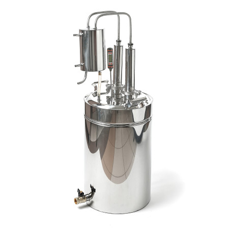 Cheap moonshine still kits "Gorilych" double distillation 20/35/t (with tap) CLAMP 1,5 inches в Новокузнецке