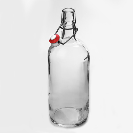 Colorless drag bottle 1 liter в Новокузнецке