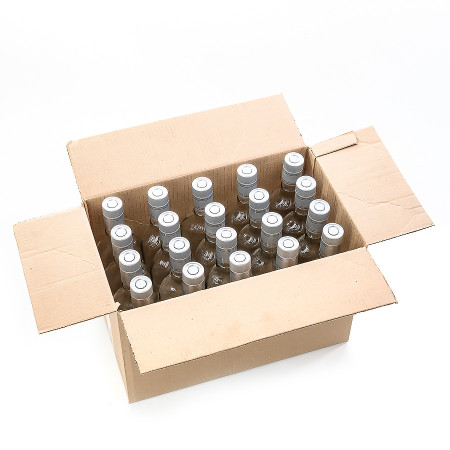 20 bottles "Flask" 0.5 l with guala corks in a box в Новокузнецке